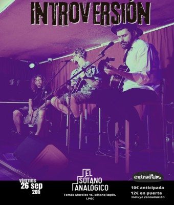 Introversión en acústico en Palmas, Las