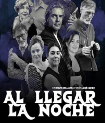 Al llegar la noche en ALGUAZAS