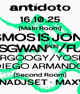Antidoto Club: Osmosis Jones B2B IsGWan en Madrid
