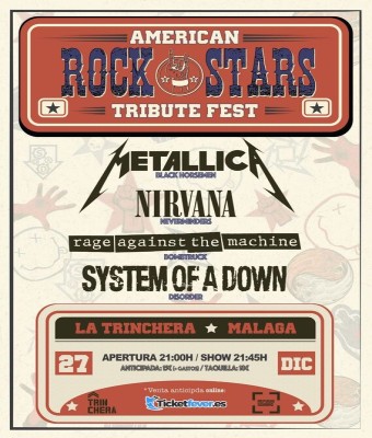 Festival de Tributos AMERICAN ROCK STARS (Málaga)