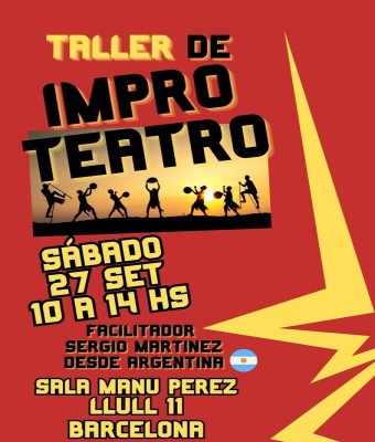 IMPRO TEATRO (Taller de actuación) en Barcelona