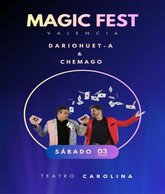 Magic Fest Valencia - Magia Infantil con DarioHuet-a y Chemago en Valencia/València