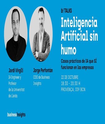 Inteligencia Artificial sin Humo. Casos prácticos de IA que SÍ funcionan en Barcelona