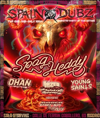 Spain Dubz presents: SPAG HEDDY en Madrid