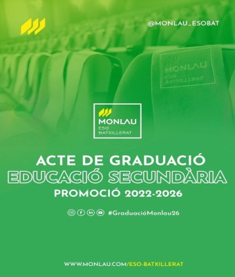 Acte de graduació ESO 2026 en Barcelona