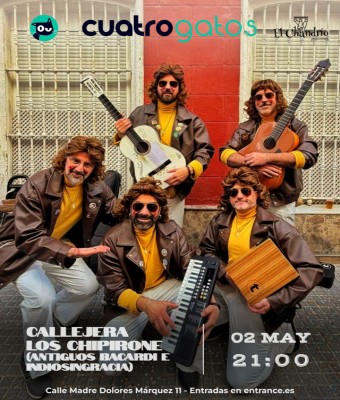 Callejera Los Chipirone (antiguos Bacardi e Indiosingracia) en Sevilla