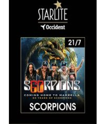 Scorpions - Starlite Occident 2025 en Málaga - Starlite Festival