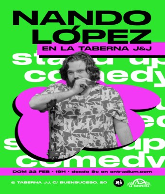 Nando López en La Taberna JJ - Monólogos en Granada