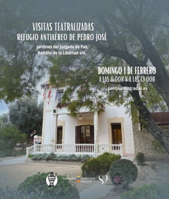 VISITA TEATRALIZADA AL REFUGIO en Alicante