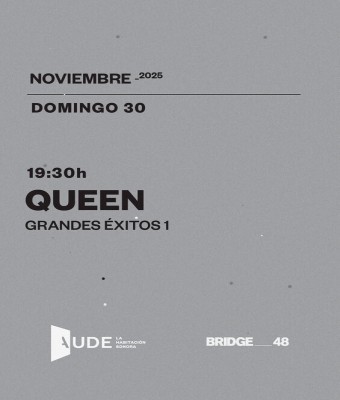 Queen, Grandes Exitos 1 · Aude: La Habitación sonora en Barcelona