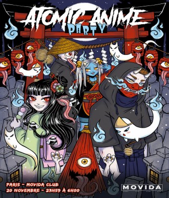 Soirée Anime Paris - Atomic Anime Party en --