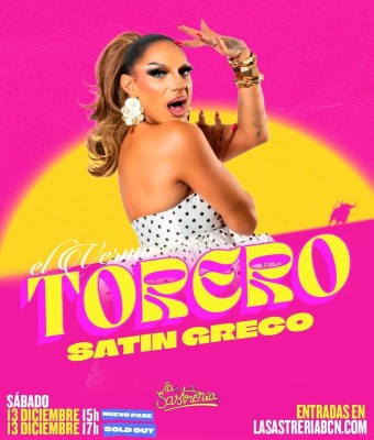 SATIN GRECO 17:00H en Barcelona