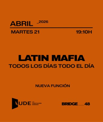 Latin Mafia, TODOS LOS DÍAS TODO EL DÍA · AUDE sesión de escucha en Barcelona