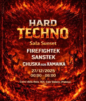 Hard techno en Balears, Illes