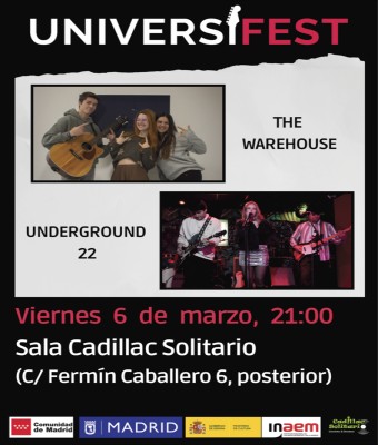 Universifest: The Warehouse +  Underground 22  en Madrid