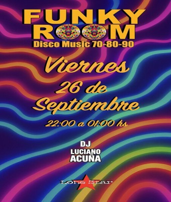 Funky Room 70 80 90 Generación Disco  en Santa Cruz de Tenerife