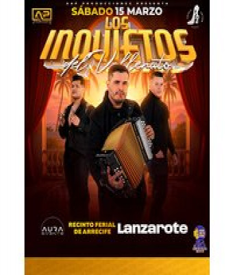 Los Inquietos Del Vallenato en Palmas, Las - Sala de Eventos Aura
