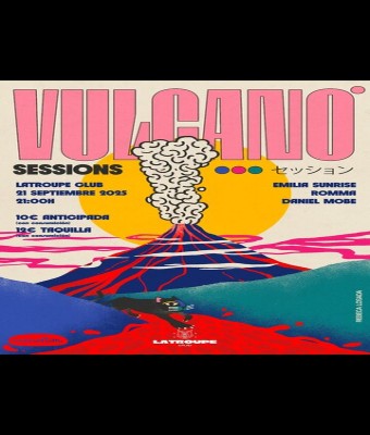 Vulcano Sessions. Emilia Sunrise. ROMMA. Daniel MOBE en Madrid