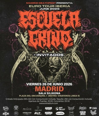 Escuela grind+Invitados en Madrid Viernes 26 de Junio 2026