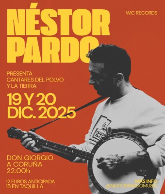 Néstor Pardo concierto  en Coruña, A