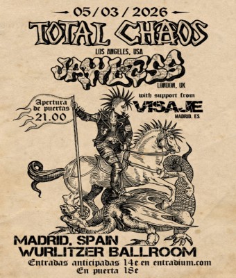 Total Chaos , Jawless , Visaje en Madrid