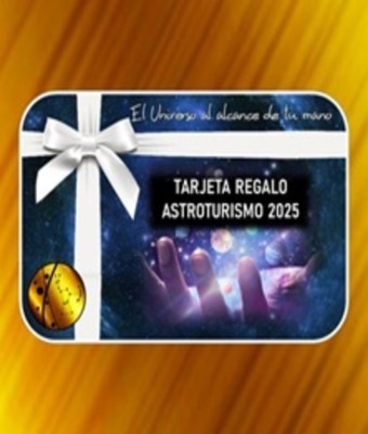 Tarjeta regalo Astroturismo 2025 en MADRID
