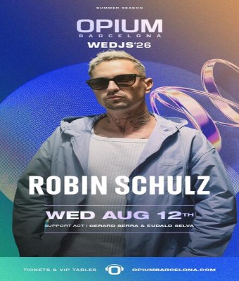 Wedjs pres: Robin Schulz  en Barcelona