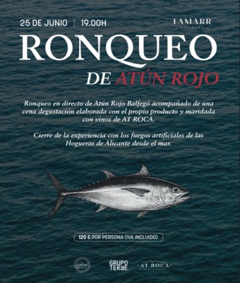 Ronqueo de Atún Rojo Balfegó en Alicante/Alacant