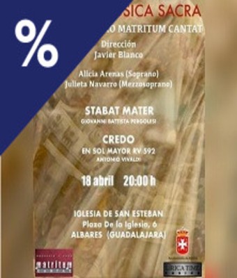 Stabat Mater Pergolesi y Credo Vivaldi - Albares en ALBARES,GUADALAJARA