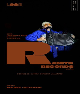 Ramito Records Acústico: Cumbia & Dembow Unplugged en Valencia/València