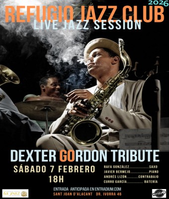 LIVE JAZZ SESSION - Dexter Gordon Tribute en Alicante/Alacant