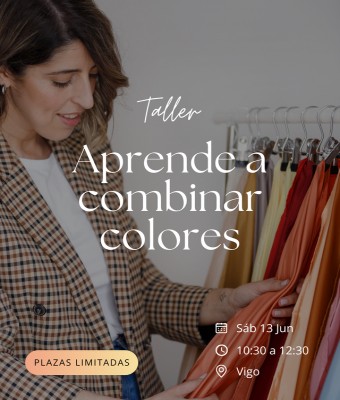 Taller de color en Vigo: Descubre cómo combinar colores con más seguridad en Pontevedra