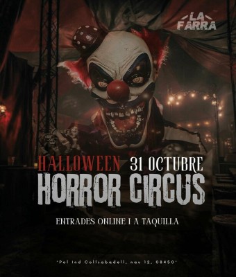 HALLOWEEN Horror Circus en Barcelona