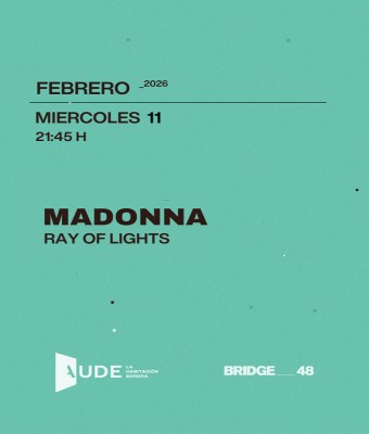 MADONNA · RAY OF LIGHTS: SESIÓN DE ESCUCHA en Barcelona