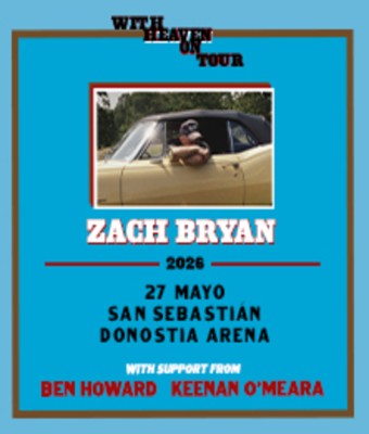 Zach Bryan en DONOSTIA - SAN SEBASTIÁN
