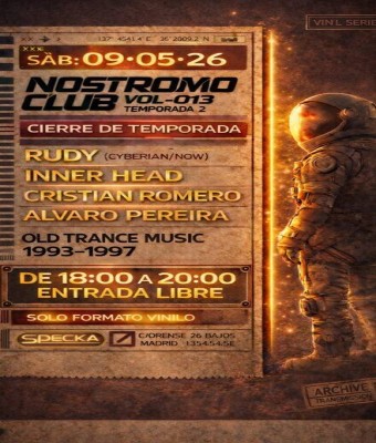 Nostromo Cierre Temporada I Specka Tardes de Trance en Madrid