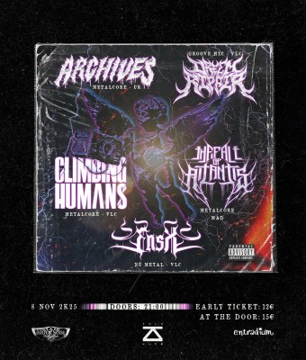 ARCHIVES · The Fall Of Atlantis · ENSX · Dreem Ripper · Climbing Humans  en Valencia/València