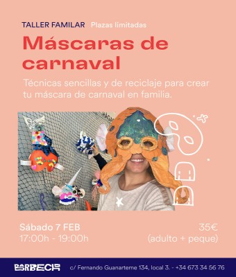 Taller creativo y familiar en Palmas, Las