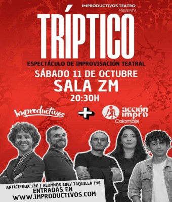 Tríptico - Improductivos Teatro en Sevilla
