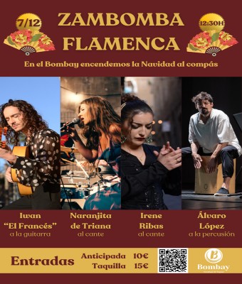 Zambomba Flamenca en Bombay Café en Barcelona