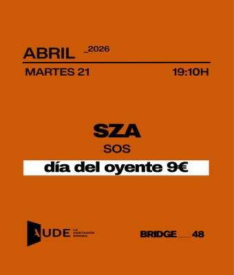 SZA, SOS · AUDE Listening Session en Barcelona