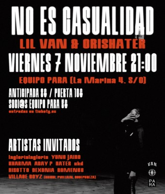 LIL VAN + CRISHATER + Invitados  en Santa Cruz de Tenerife