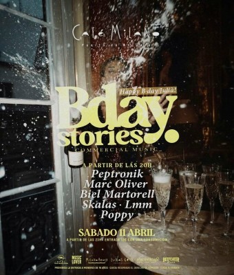BDAY STORIES - CAFE MILANO en Balears, Illes
